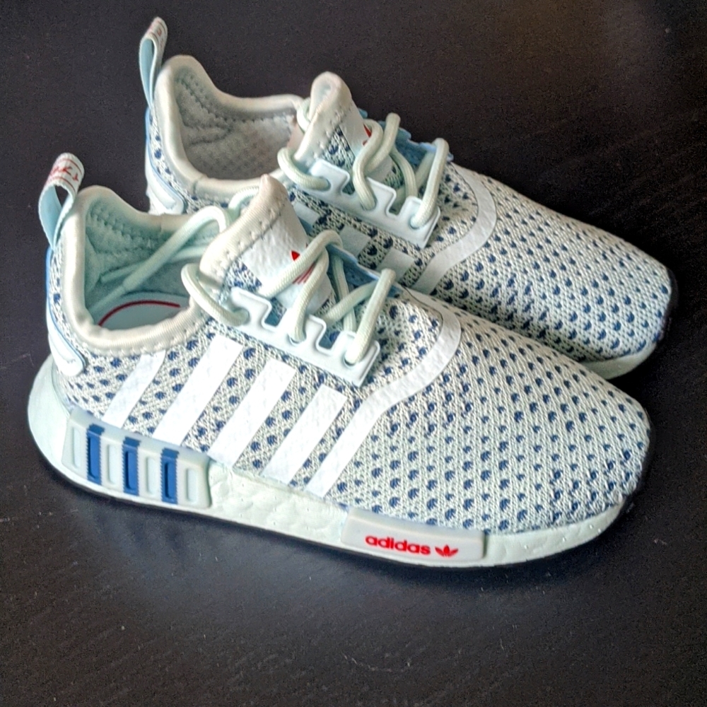 Adidas Originals NMD R1 Casual Sneakers (Size 9T)